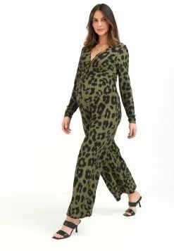 Next Damen Jumpsuit - Dark Green