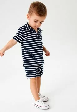 Next SET - Shorts - Navy White Stripe | Kinder