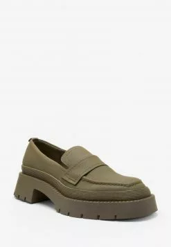 Next Damen RUBBERISED CHUNKY LOAFERS - Mokassin - Khaki -Next Großes Kaufhaus dc12a238c796407b91bc1b0acd5eb722