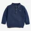 Next Kinder TEXTURED - Poloshirt - Blue