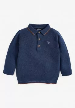 Next Kinder TEXTURED - Poloshirt - Blue