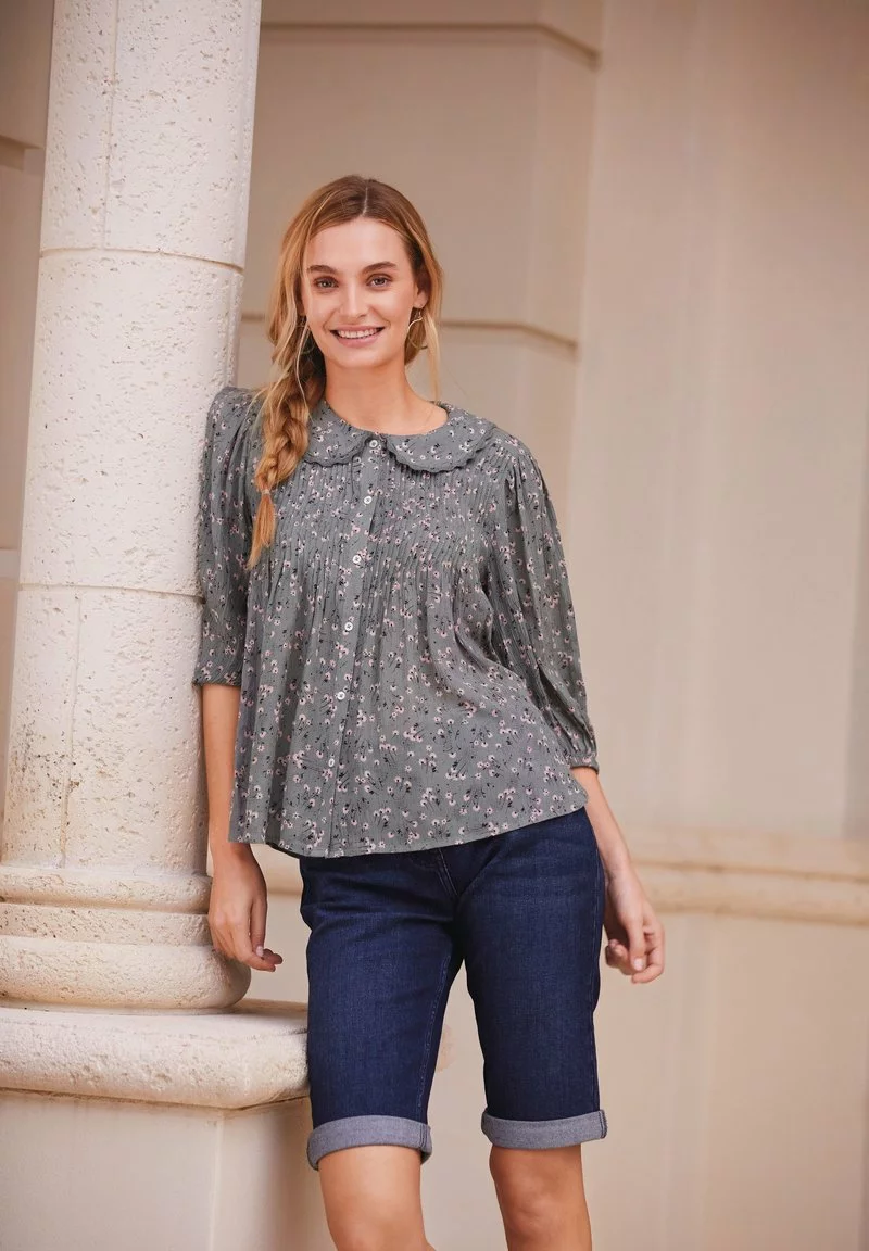 Next Damen Jeans Shorts - Dark Blue 2 Next Damen Jeans Shorts - Dark Blue – Bild 2