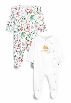 Next Kinder 2 PACK - Strampler - White