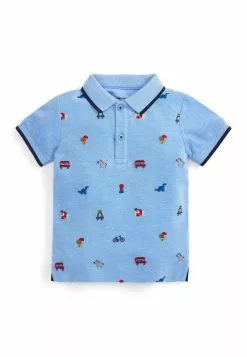Next Kinder EMBROIDERY - Poloshirt - Light Blue