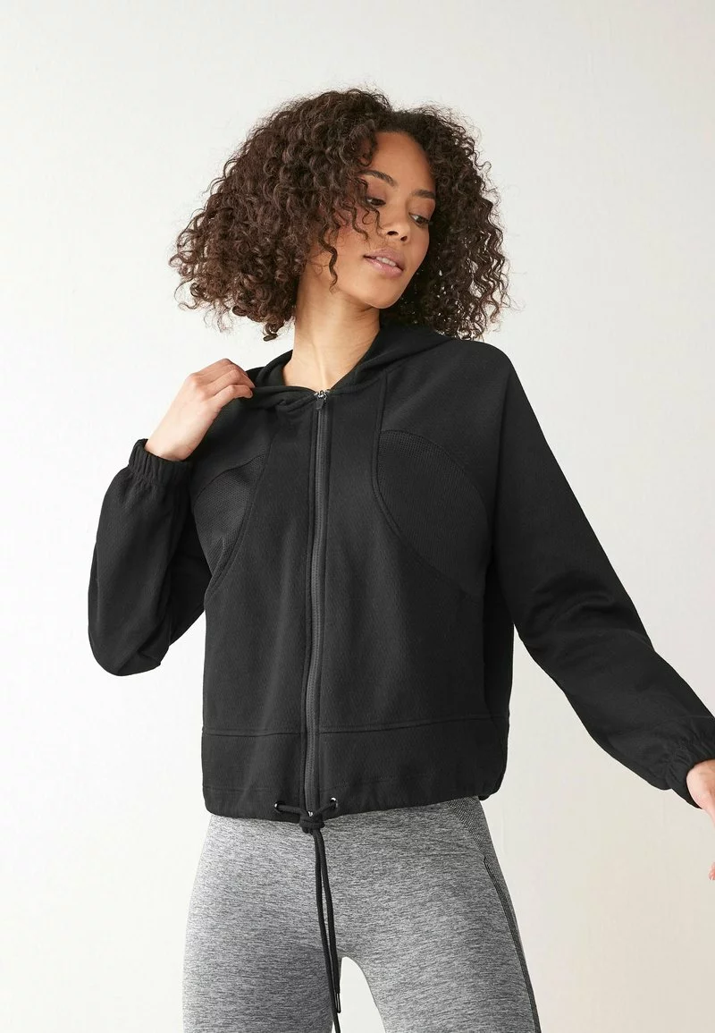 Next Damen Sweatjacke - Black 1 Next Damen Sweatjacke - Black