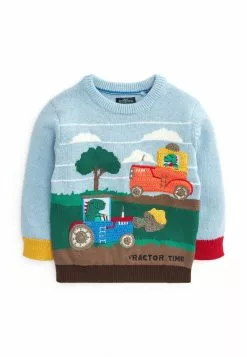 Next Kinder TRACTOR - Strickpullover - Multicoloured