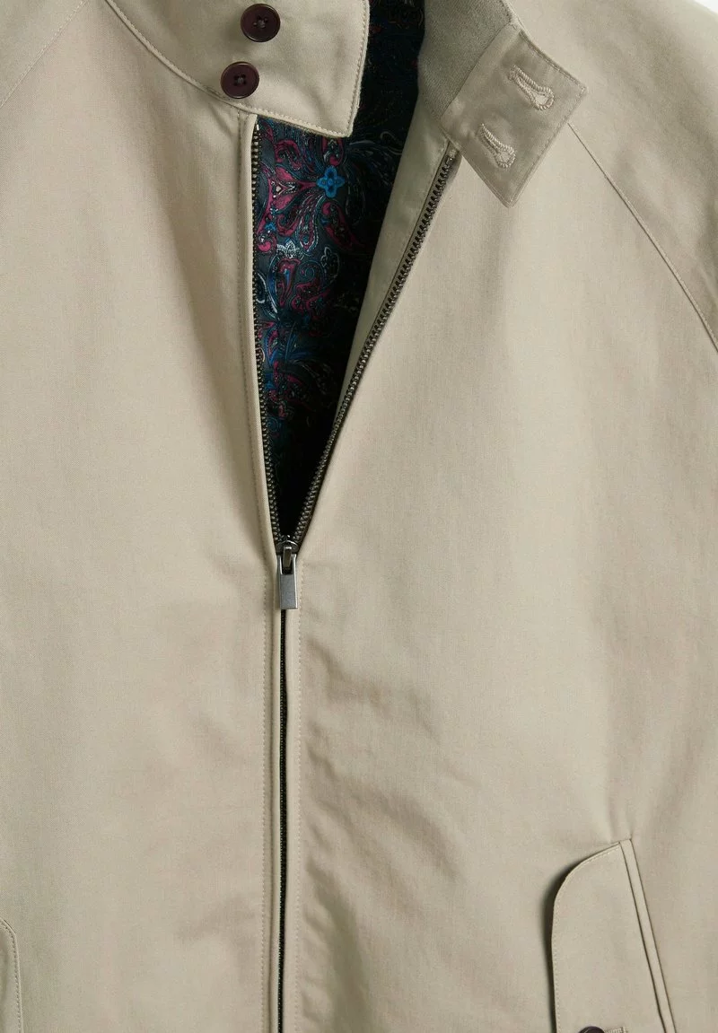 Next Herren NOVA FIDES HARRINGTON - Leichte Jacke - Stone 6 Next Herren NOVA FIDES HARRINGTON - Leichte Jacke - Stone – Bild 6