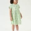 Next Kinder Jerseykleid - Green Daisy Duck