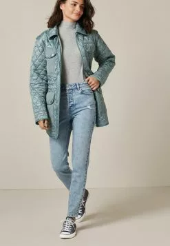 Next Damen 2 IN 1 ZIP OFF SLEEVE - Wintermantel - Blue