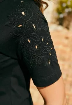 Next Damen BRODERIE - Maxikleid - Black -Next Großes Kaufhaus de760754e860445abb2e6a4d92847baa