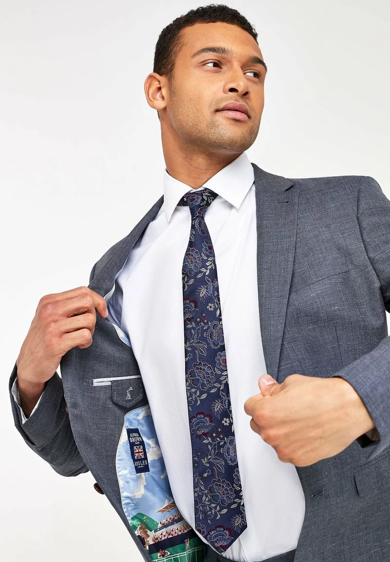 Next Herren SLIM FIT - Anzugsakko - Light Blue 4 Next Herren SLIM FIT - Anzugsakko - Light Blue – Bild 4