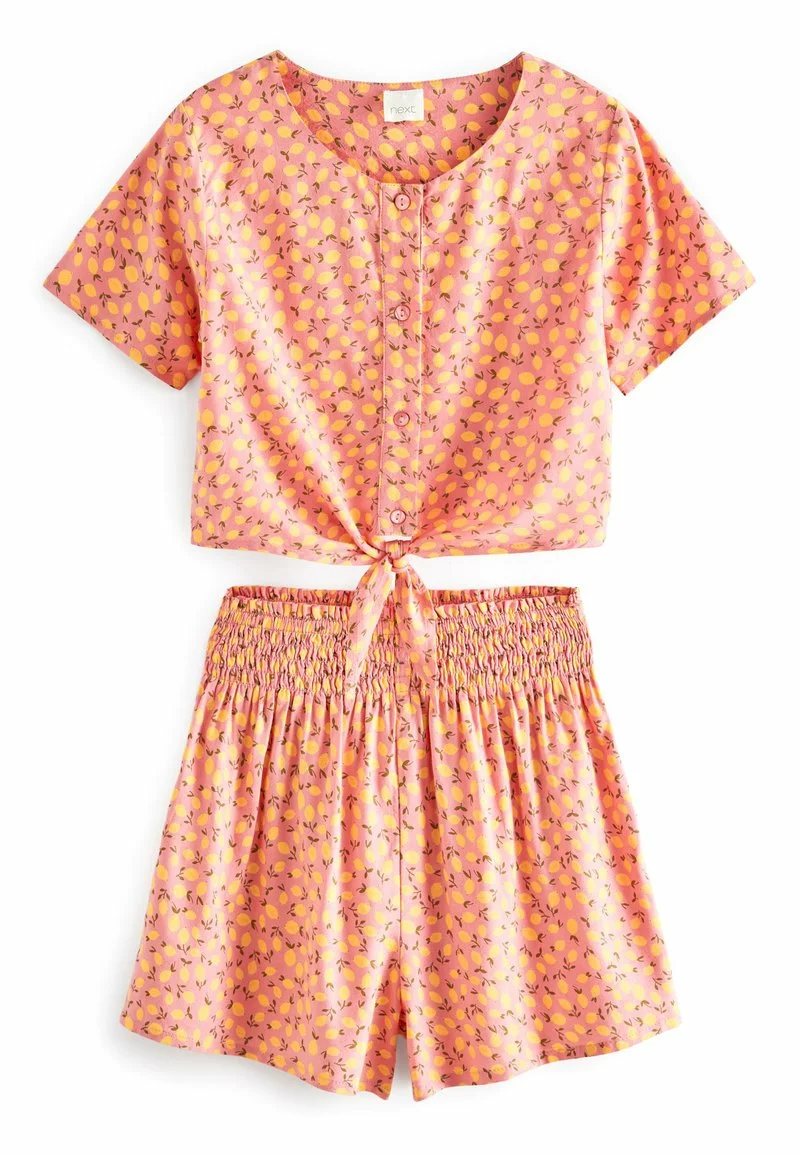Next Kinder PRINTED CO-ORD SET - Shorts - Pink Yellow Lemon 4 Next Kinder PRINTED CO-ORD SET - Shorts - Pink Yellow Lemon – Bild 4