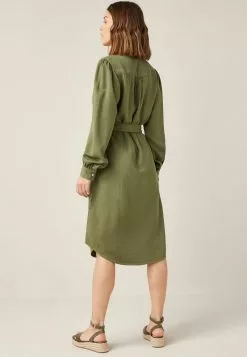 Next Damen LONG SLEEVE - Jeanskleid - Khaki Green Fuller Bust -Next Großes Kaufhaus decd467b80a848a4ba80a14f14f1b91a