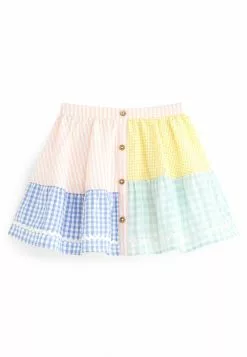 Next Kinder GINGHAM PATCHED - Faltenrock - Multi