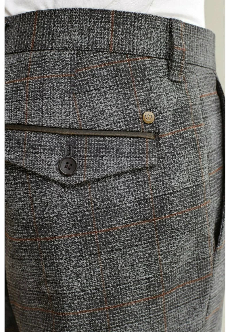 Next HERITAGE - Stoffhose - Grey | Herren 4 Next HERITAGE - Stoffhose - Grey | Herren – Bild 4