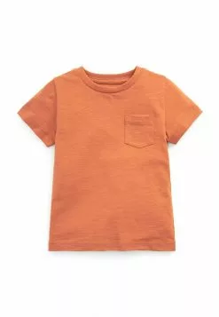 Next Kinder SHORT SLEEVE PLAIN - T-Shirt Basic - Orange