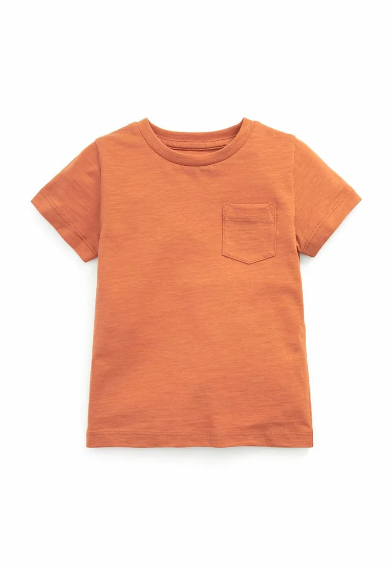 Next Kinder SHORT SLEEVE PLAIN - T-Shirt Basic - Orange 1 Next Kinder SHORT SLEEVE PLAIN - T-Shirt Basic - Orange