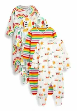 Next Unisex 4 PACK - Strampler - Bright Rainbow