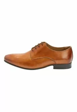 Next Herren TAN DERBY SHOES - Business-Schnürer - Mottled Brown
