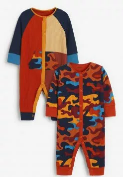 Next Kinder 2 PACK - Strampler - Orange