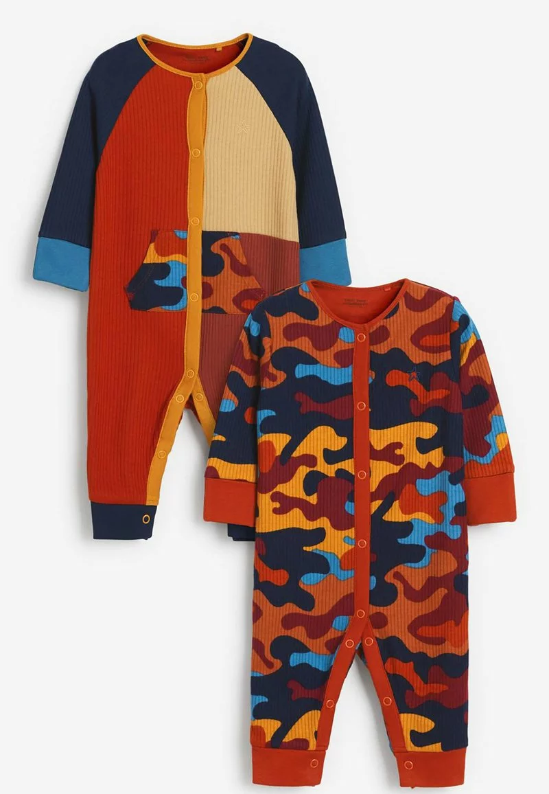 Next Kinder 2 PACK - Strampler - Orange 1 Next Kinder 2 PACK - Strampler - Orange