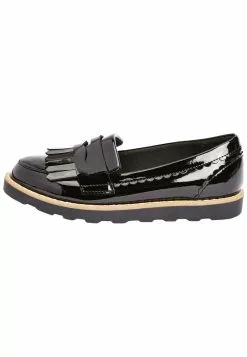 Next PATENT TASSEL - Mokassin - Black | Kinder