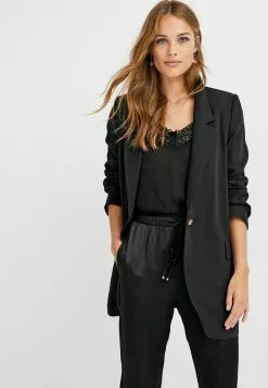 Next Damen RELAXED FIT - Kurzmantel - Black
