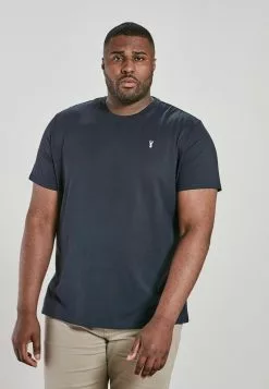 Next Herren T-Shirt Print - Navy Blue Stag