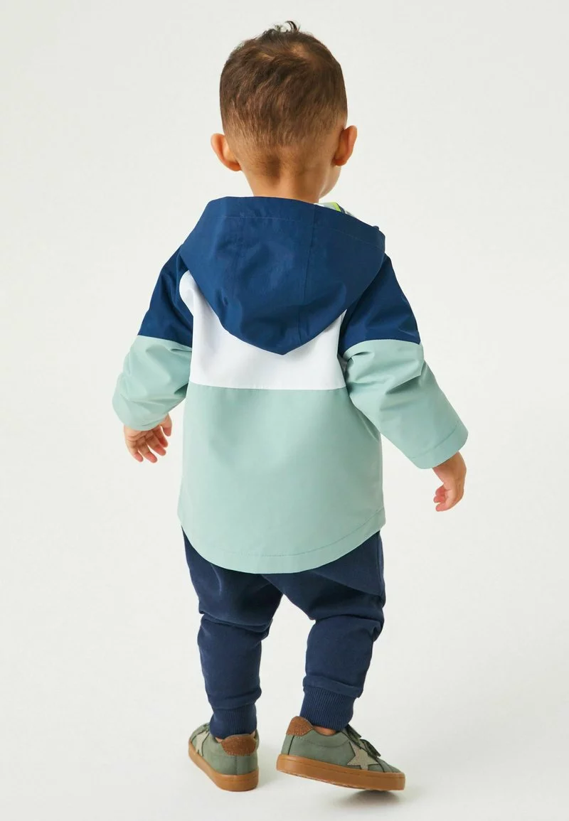 Next Kinder Outdoorjacke - Teal Blue Colourblock 2 Next Kinder Outdoorjacke - Teal Blue Colourblock – Bild 2