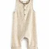 Next Kinder CRINKLE - Jumpsuit - Neutral Gingham
