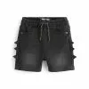 Next Kinder Jeans Shorts - Black Dino Spikes