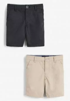 Next Kinder 2 PACK - Shorts - Beige/black