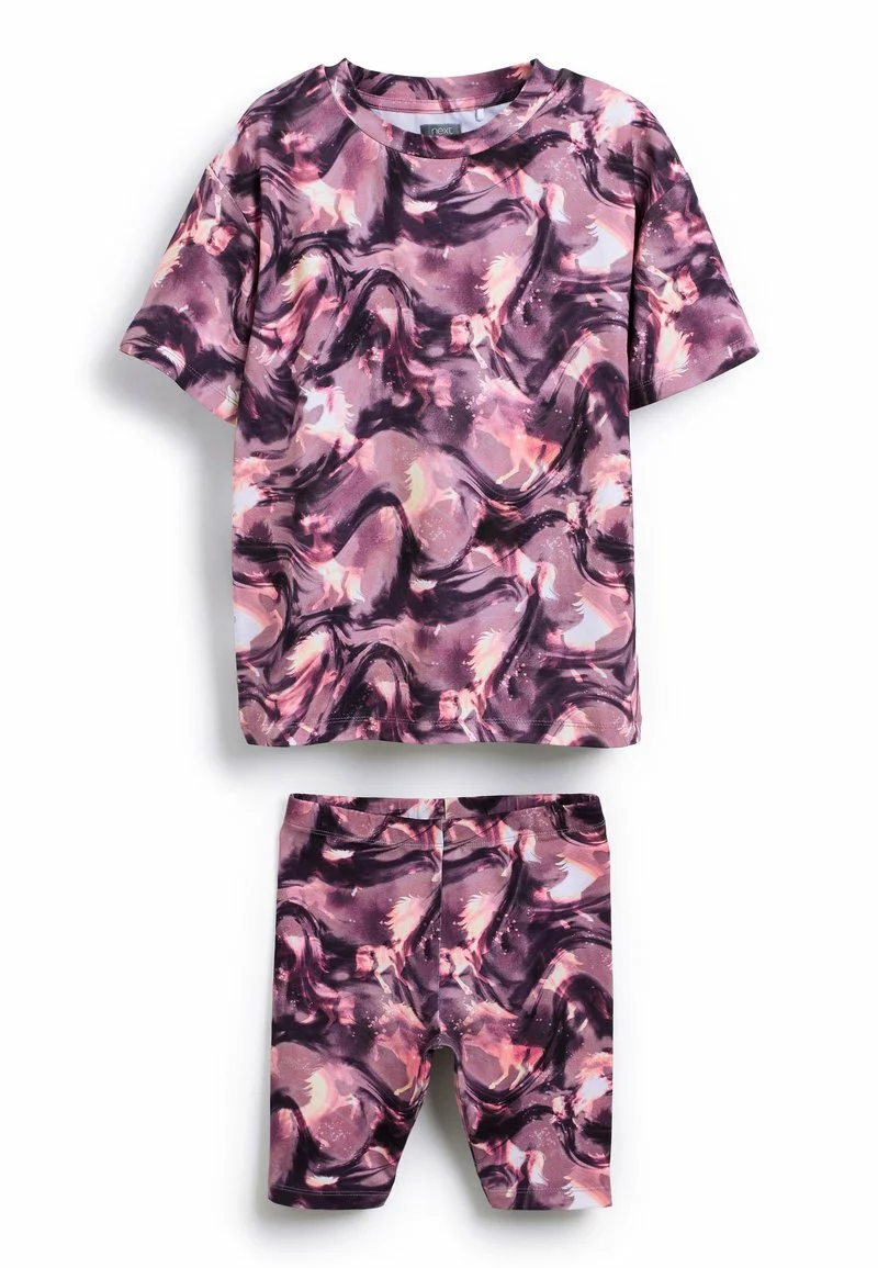 Next Kinder UNICORN OVERSIZED SET - Shorts - Purple 1 Next Kinder UNICORN OVERSIZED SET - Shorts - Purple