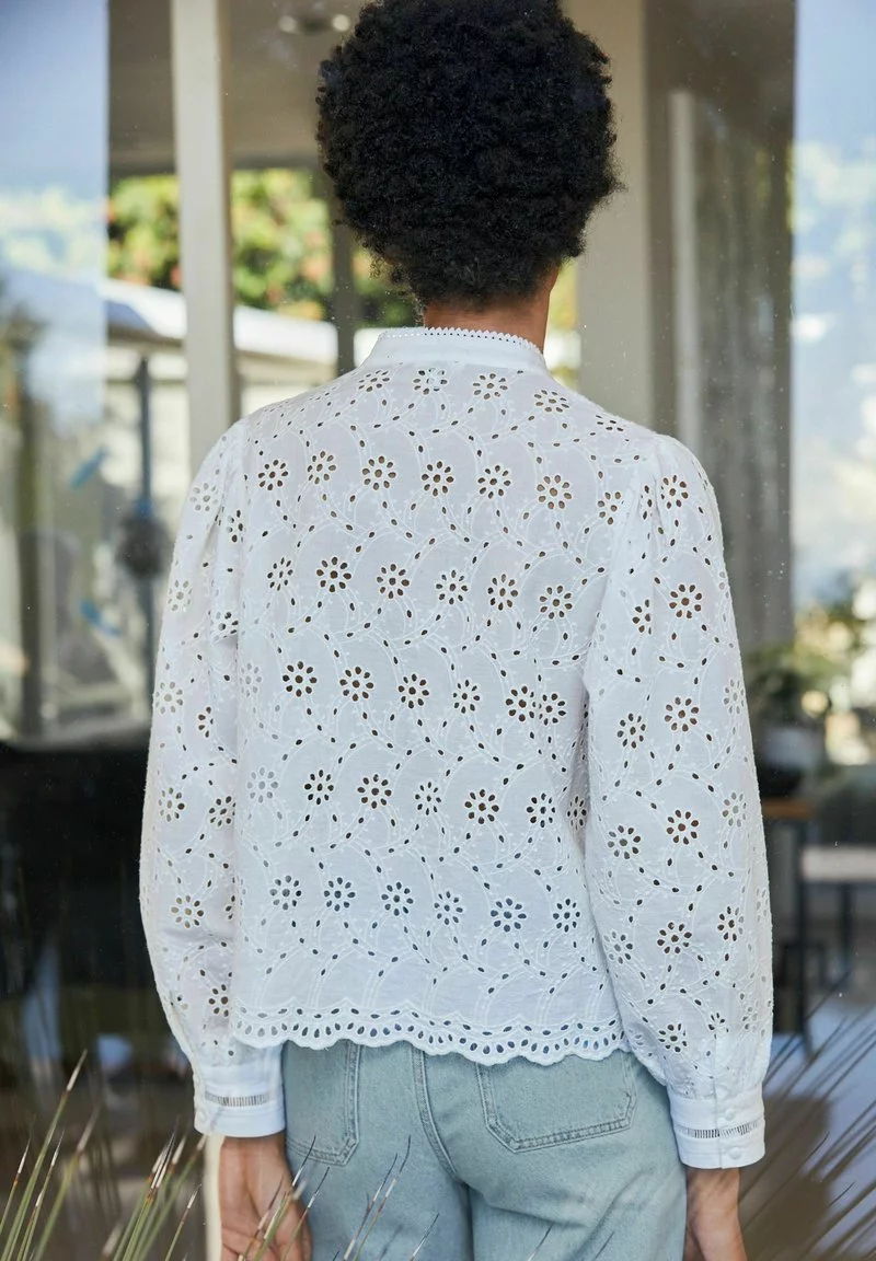 Next Damen LONG SLEEVE - Hemdbluse - White 4 Next Damen LONG SLEEVE - Hemdbluse - White – Bild 4