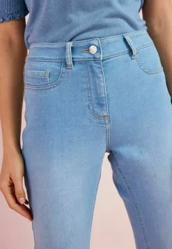 Next Damen PEDAL PUSHER - Jeans Shorts - Mid Blue -Next Großes Kaufhaus e338b3b41e4b46d19c9cbe06911c8d0a