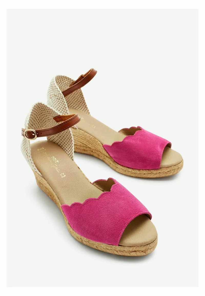 Next Damen SIGNATURE SCALLOPED - Keilsandalette - Pink 4 Next Damen SIGNATURE SCALLOPED - Keilsandalette - Pink – Bild 4