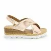 Next Damen FOREVER COMFORT CROSS OVER - Espadrille - Rose Gold