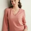 Next Damen PUFF SLEEVE - Sweatshirt - Blush Pink