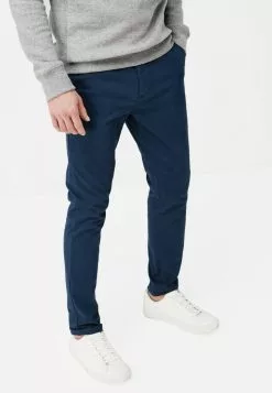 Next Herren STRETCH CHINOS - Chino - Blue
