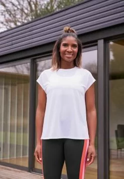 Next Damen SHOULDER - T-Shirt Print - White