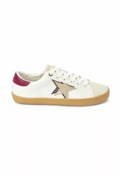 Next FOREVER COMFORT STAR - Sneaker Low - White With Red | Damen