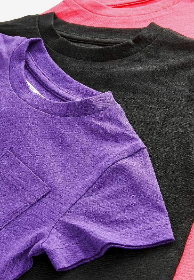 Next Kinder 3 PACK - T-Shirt Basic - Black 5 Next Kinder 3 PACK - T-Shirt Basic - Black – Bild 5