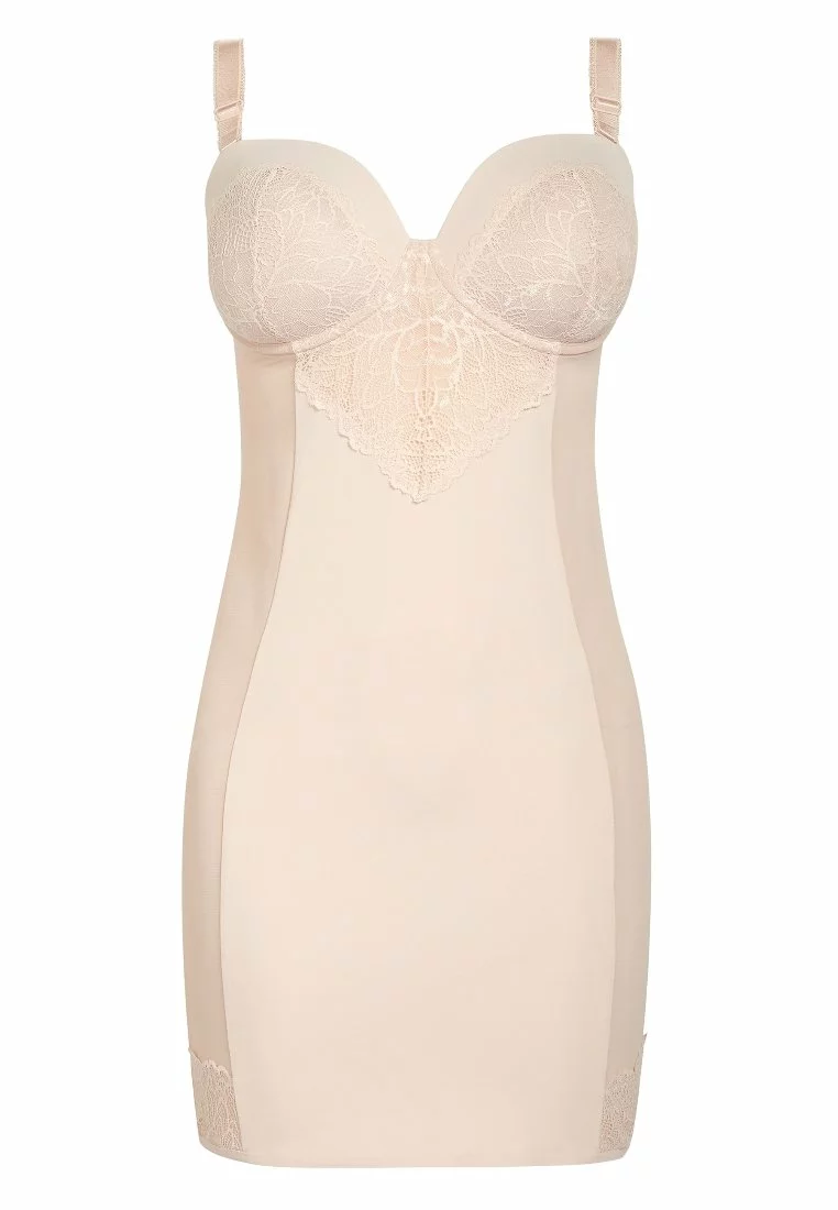 Next Damen FIRM CONTROL CUPPED LACE SLIP - Shapewear - Nude 1 Next Damen FIRM CONTROL CUPPED LACE SLIP - Shapewear - Nude