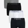 Next Herren A-FRONTS 4 PACK - Boxershorts - Black