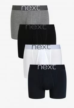Next Herren A-FRONTS 4 PACK - Boxershorts - Black