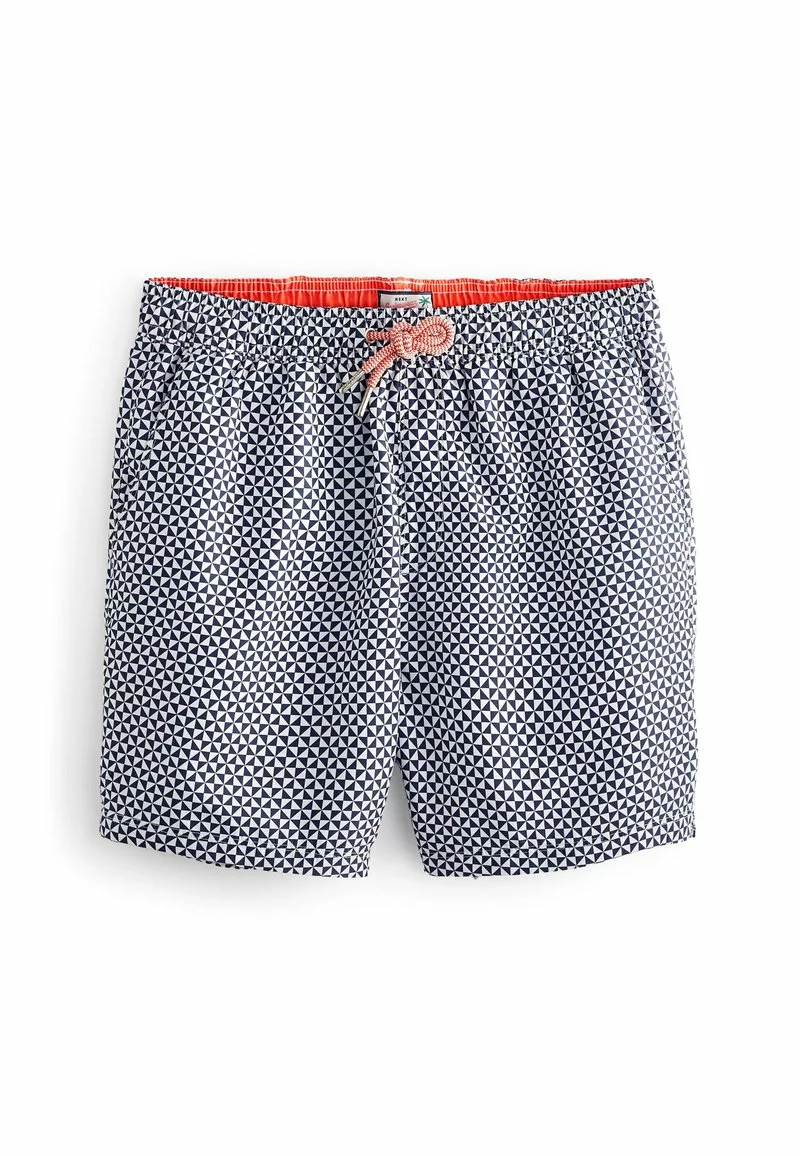 Next Badeshorts - Navy Blue Geo | Herren 4 Next Badeshorts - Navy Blue Geo | Herren – Bild 4