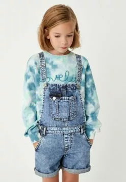Next Kinder Latzhose - Blue Denim