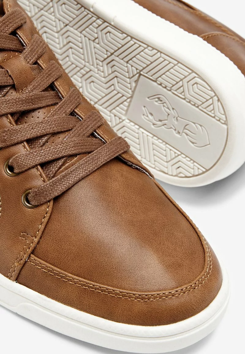 Next Herren TAN PERFORATED TRAINERS - Sneaker Low - Brown 4 Next Herren TAN PERFORATED TRAINERS - Sneaker Low - Brown – Bild 4