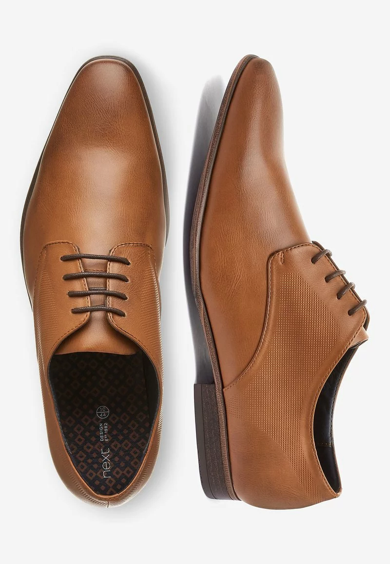 Next Herren TAN TEXTURED DERBY SHOE - Business-Schnürer - Brown 2 Next Herren TAN TEXTURED DERBY SHOE - Business-Schnürer - Brown – Bild 2