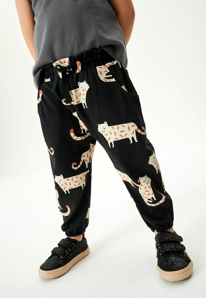 Next Kinder Jogginghose - Charcoal Grey Leopard 2 Next Kinder Jogginghose - Charcoal Grey Leopard – Bild 2